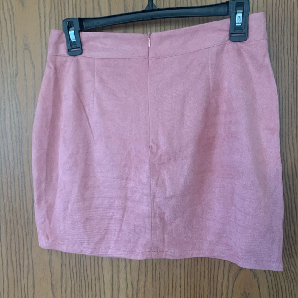 Suede lace-up skirt - Picture 5 of 5